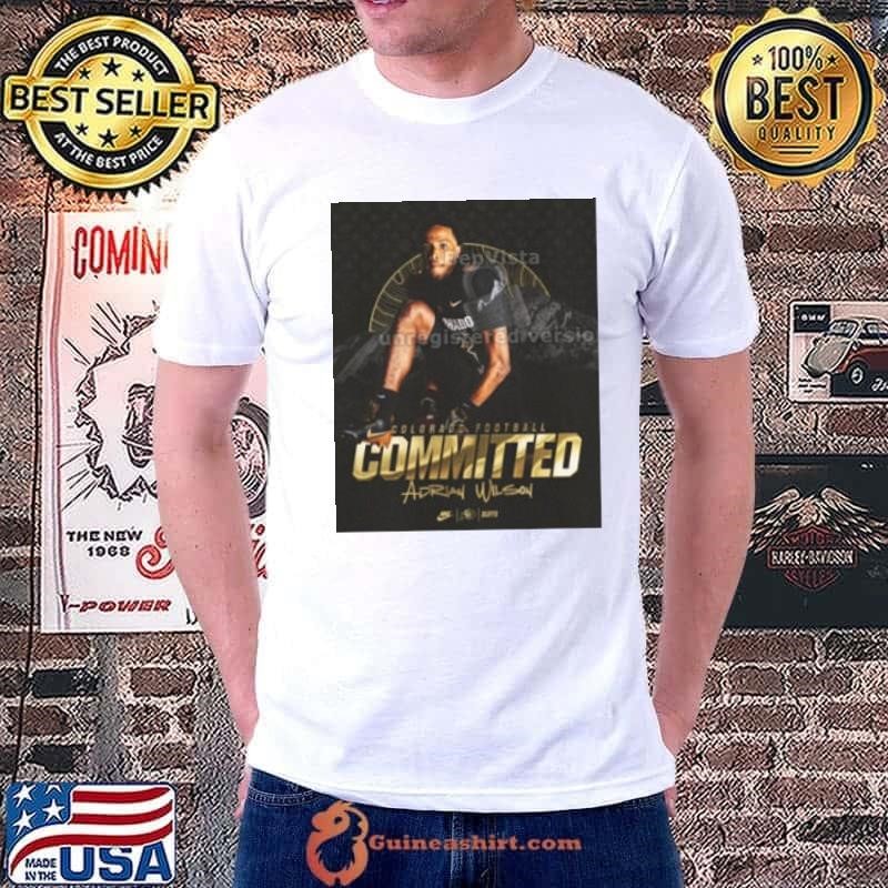 Poster Colorado Buffaloes football Commited Adrian Wilson Unisex