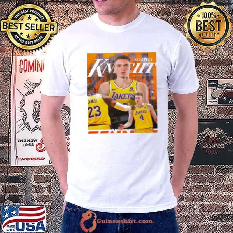 Poster Dalton Knecht Los Angeles Lakers NBA Is He The Steal Of The Draft Shirt