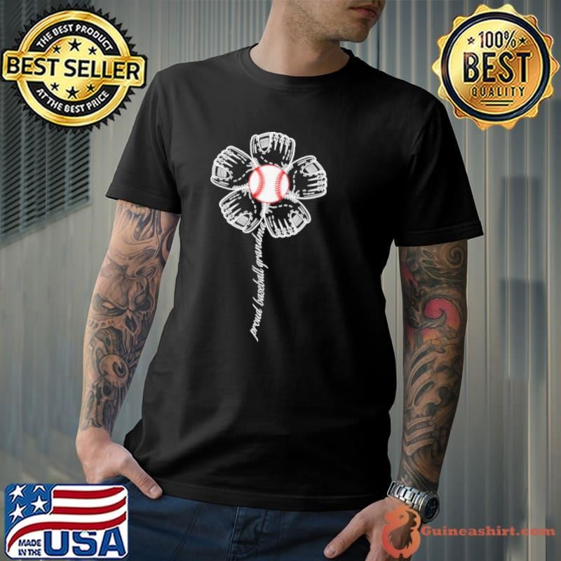 Proud Baseball Grandma Flower Glove Unisex