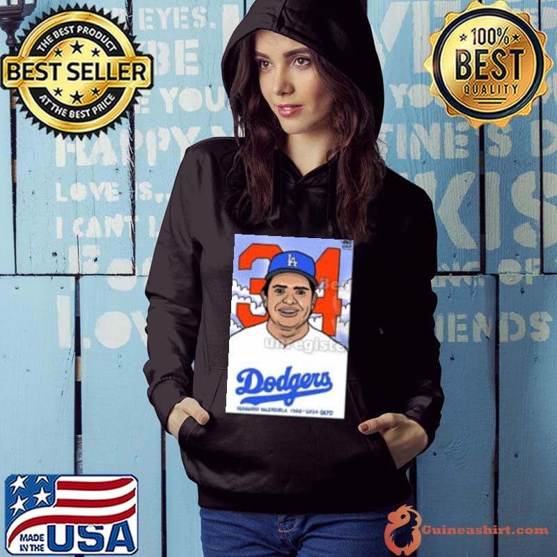 RIP Fernando Valenzuela Los Angeles Dodgers Hoodie