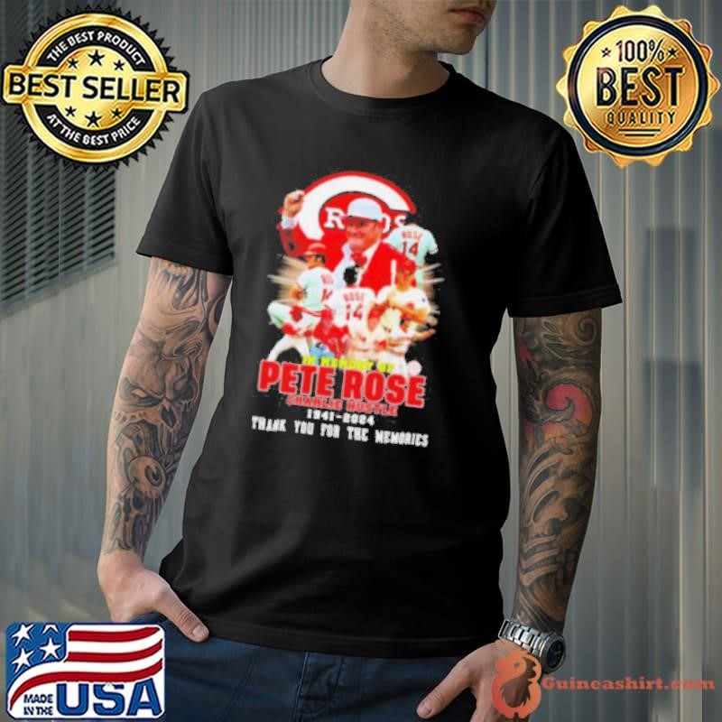 Reds in memory of Pete Rose Charlie Hustle 1941 2024 Shirt