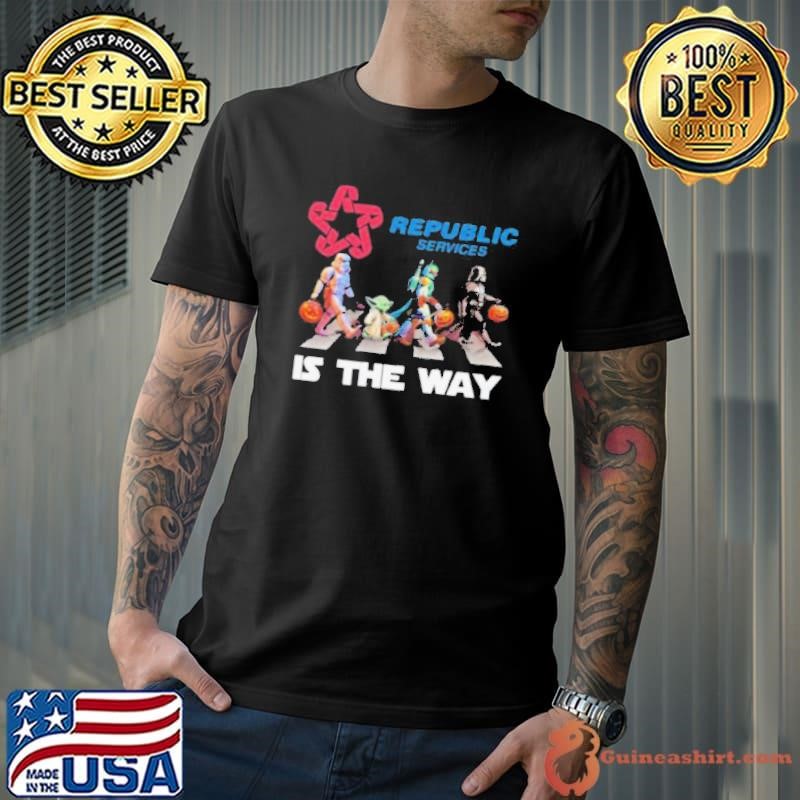 Republic Services Star War Walk Is The Way Halloween Shirt