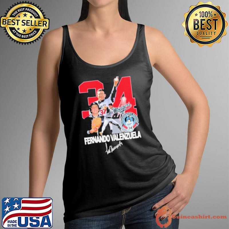 Rip Fernando Valenzuela Dodgers Tank Top