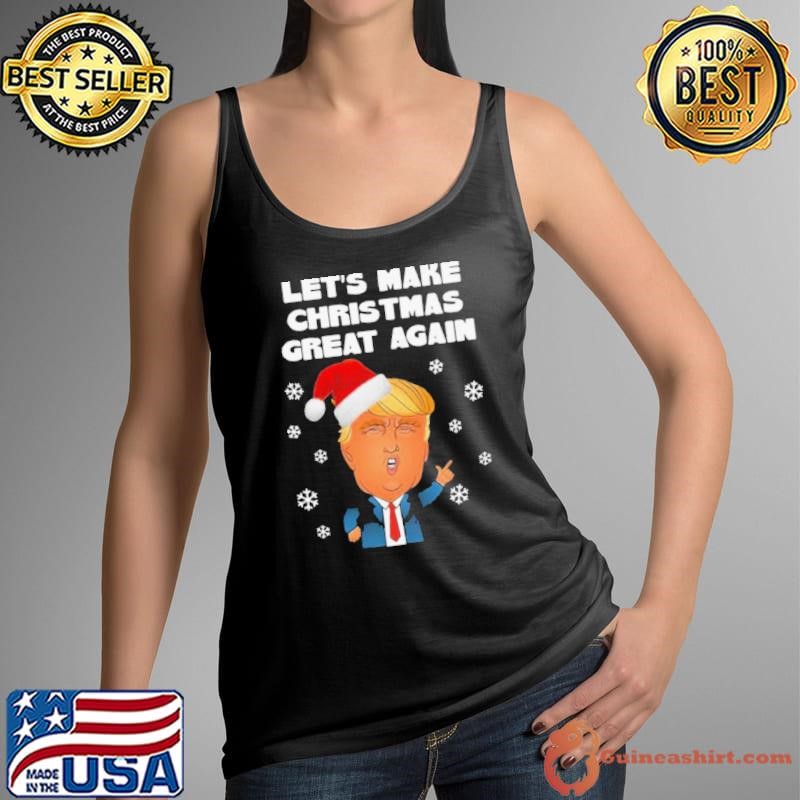 Santa Donald Trump Lets Make Christmas Great Again shirt