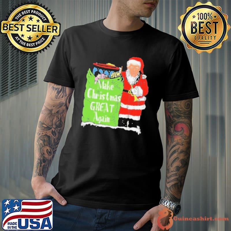 Santa Donald Trump Make Christmas Great Again 2024 Shirt