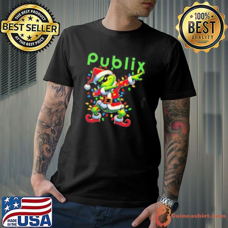 Santa Grinch Dabbing Publix Merry Christmas Light Unisex