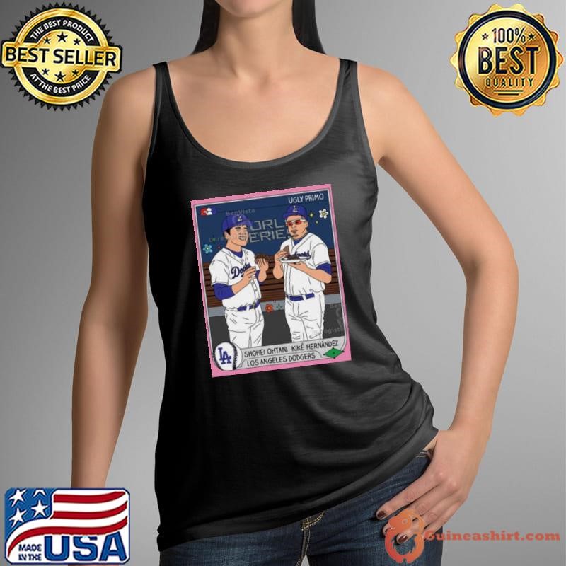 Shohei Ohtani And Kike Hernandez Los Angeles Dodgers Ugly Primo Art Poster shirt