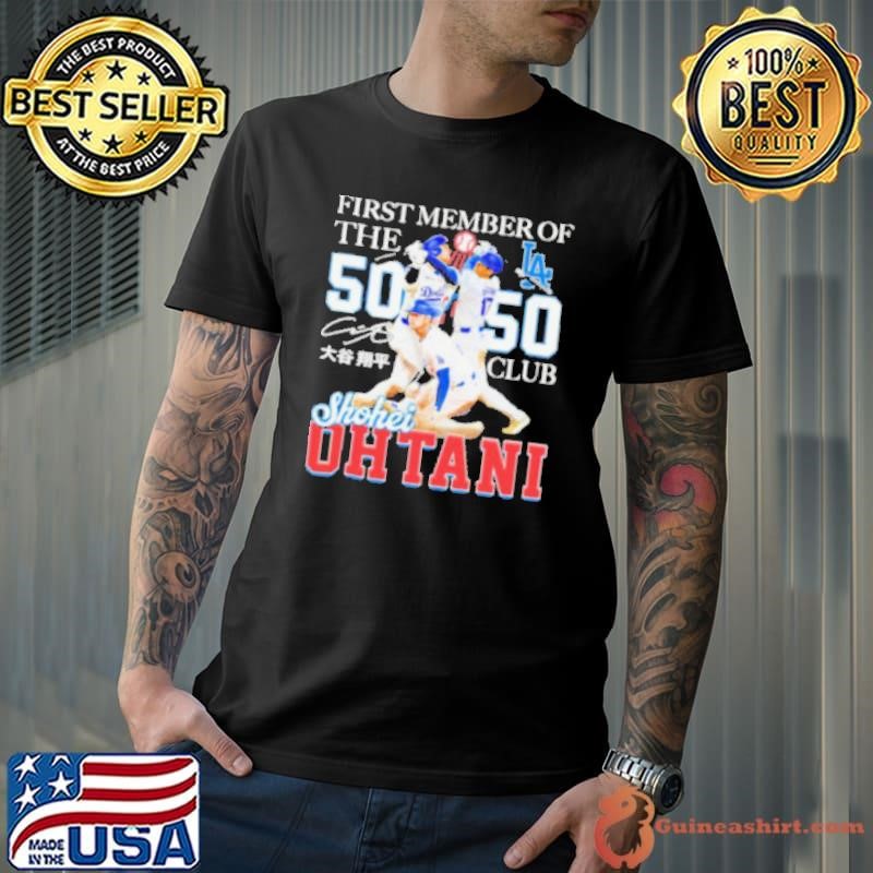Shohei Ohtani First Member Of The 50 Hr 50 Sb Club Unisex