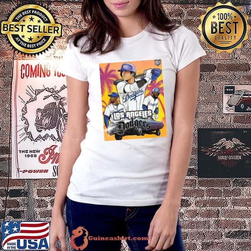 Shohei Ohtani MLB Los Angeles Dodgers GTA Poster shirt