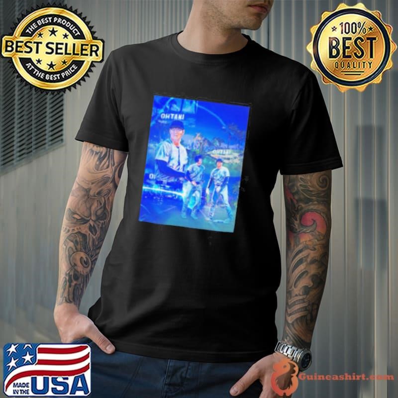 Shohei Ohtani in Hollywood shirt