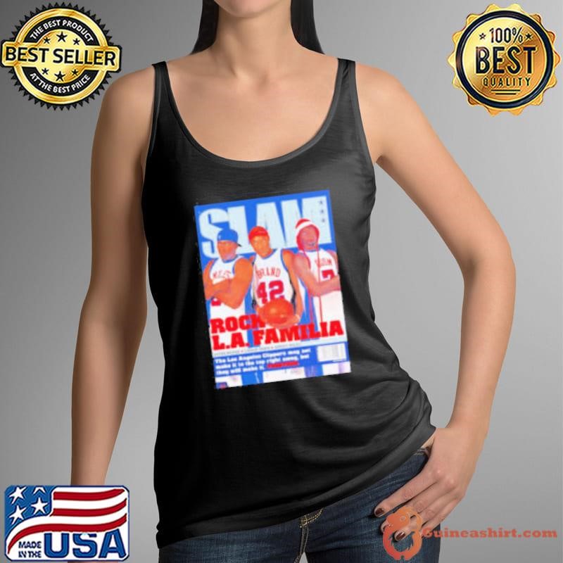 Slam Jason Terry Dirk Nowitzki Grant Hill Rock LA Familia Tank Top