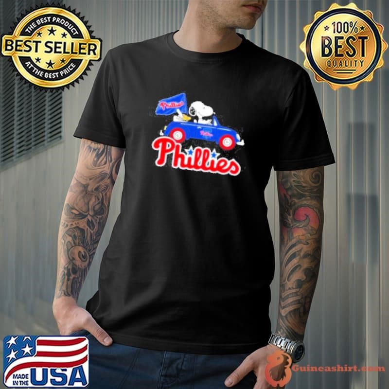 Snoopy And Woodstock X Philadelphia Phillies October Driving Car 2024 Unisex