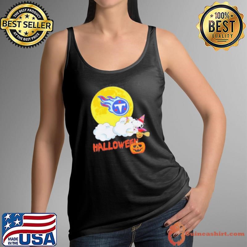 Snoopy Tennessee Titans NFL Halloween 2024 Tank Top