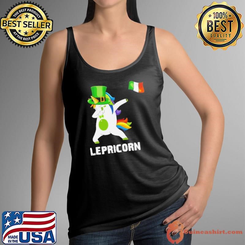 St Patrick’s Day Unicorn Dabbing Lepricorn shirt