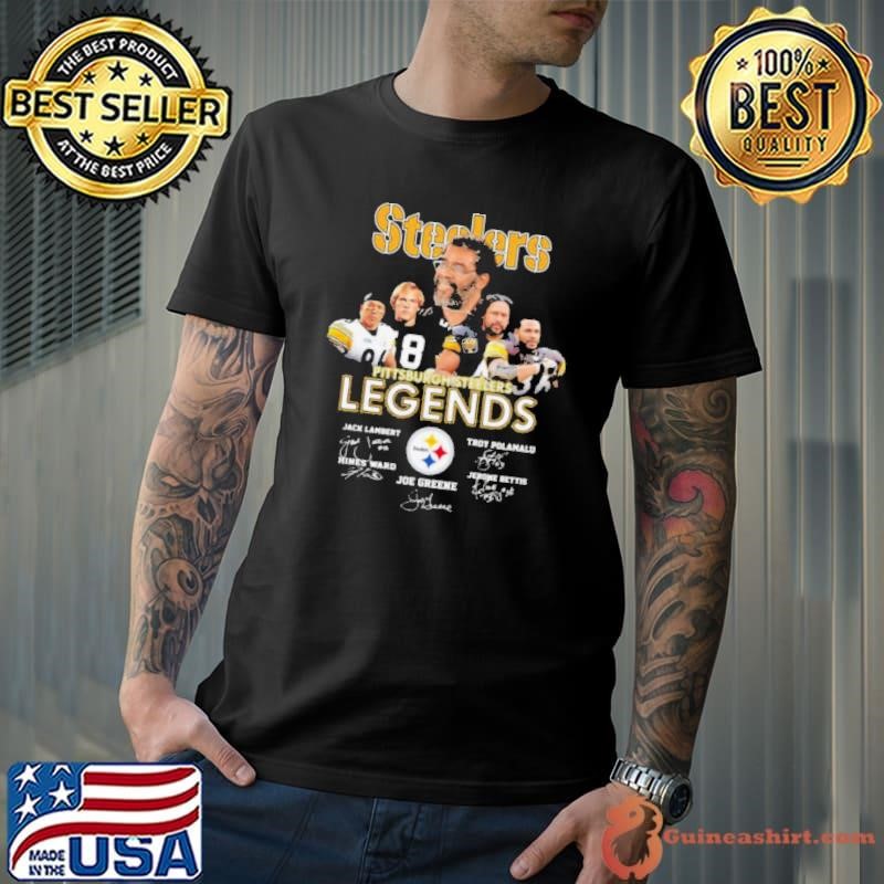 Steelers Pittsburgh Steelers Legends Signatures shirt