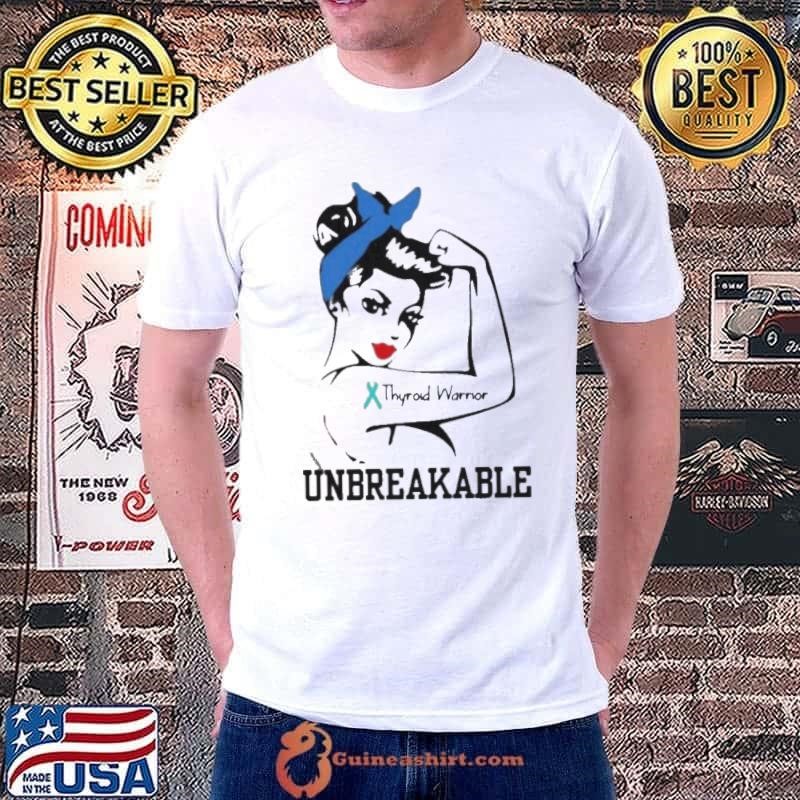Strong girl thyroid warrior unbreakable Unisex