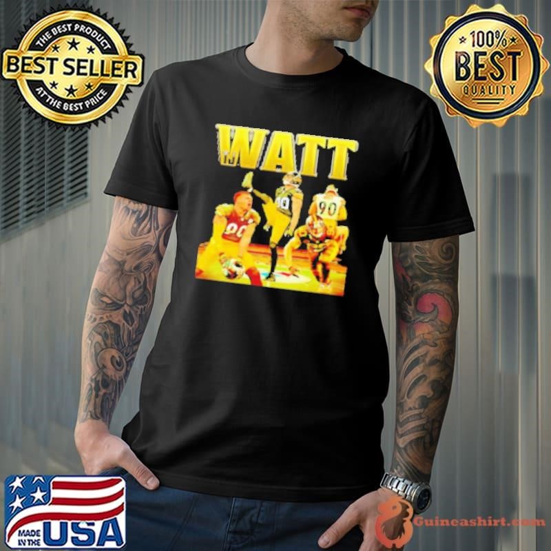 TJ Watt Vintage 90S Football Bootleg Design Shirt