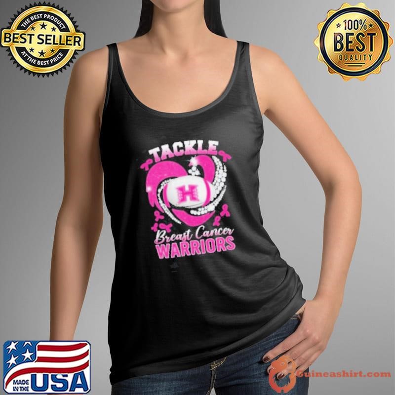 Tackle Breast Cancer Hawai’i Rainbow Warriors Diamond Heart Shirt