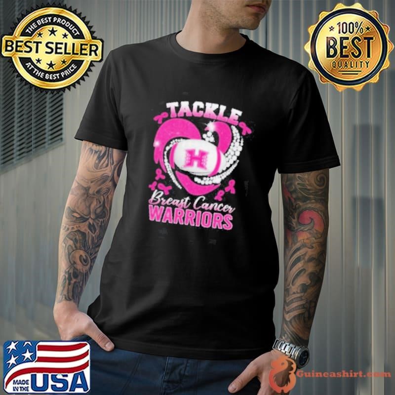 Tackle Breast Cancer Hawai’i Rainbow Warriors Diamond Heart Unisex