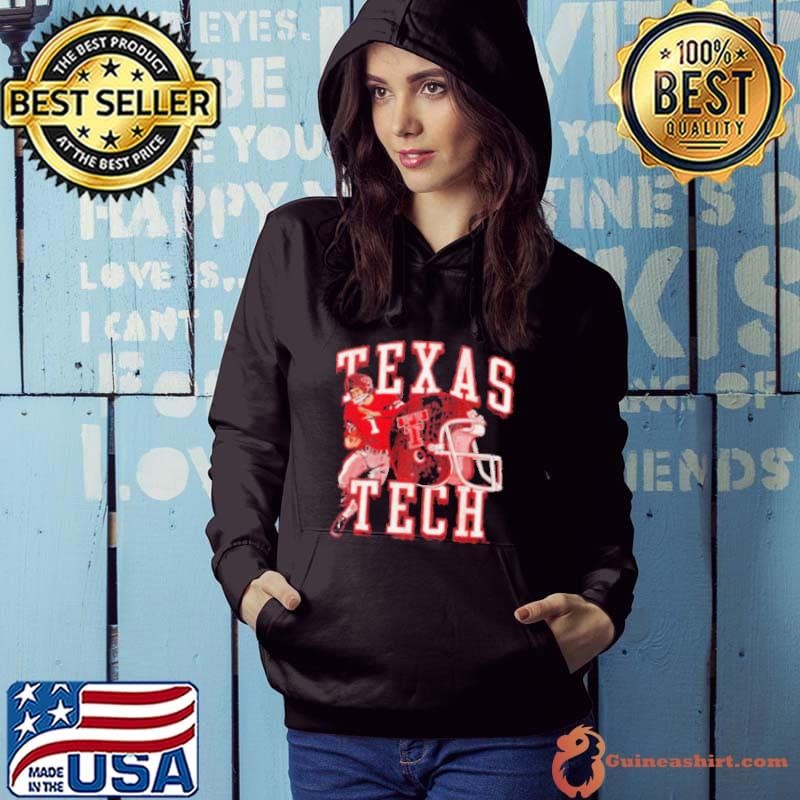 Texas Tech Helmet and player number 1 Hoodie