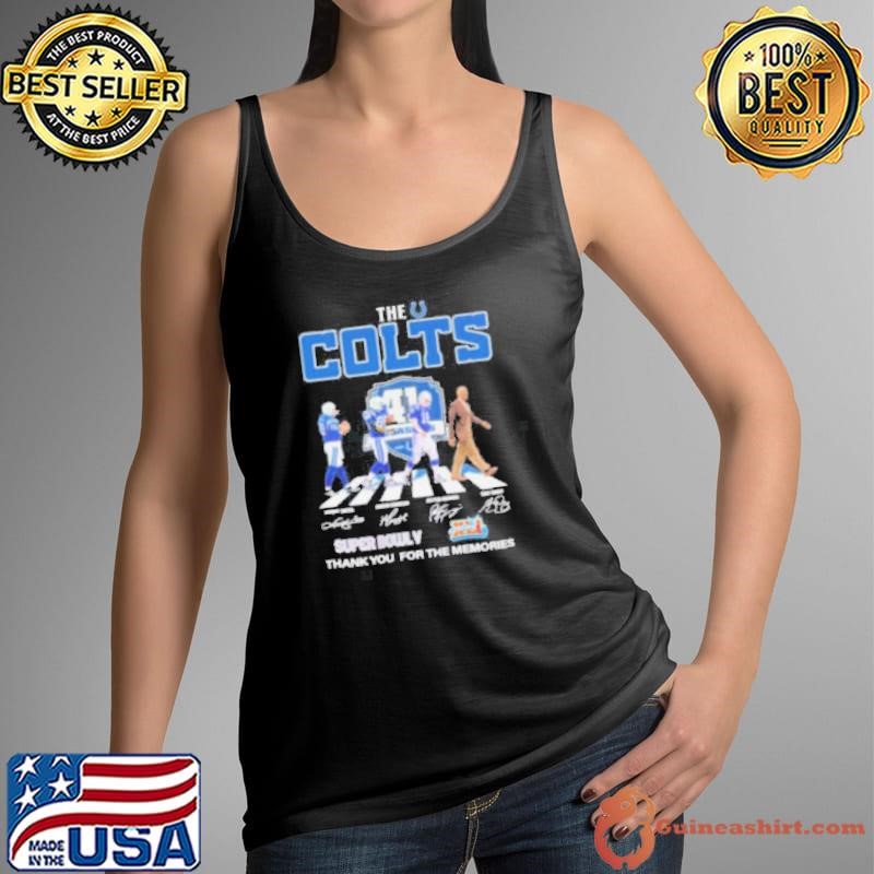 The Colts Abbey Road Abbey Road 41 Season 1984 2025 Signatures Tank Top