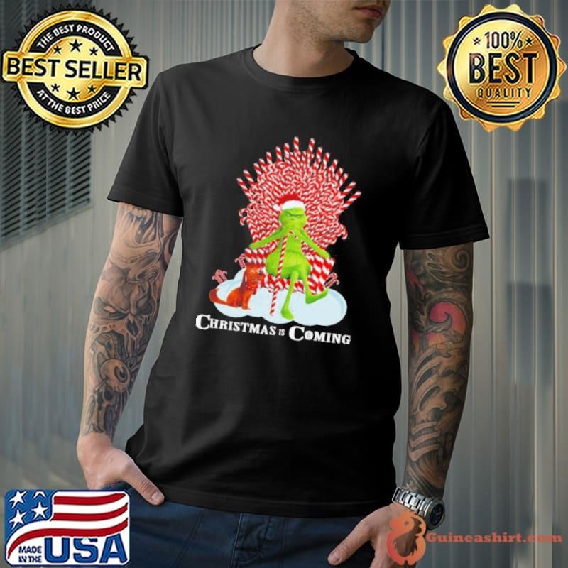 The Grinch And Dog Christmas Is Coming Unisex
