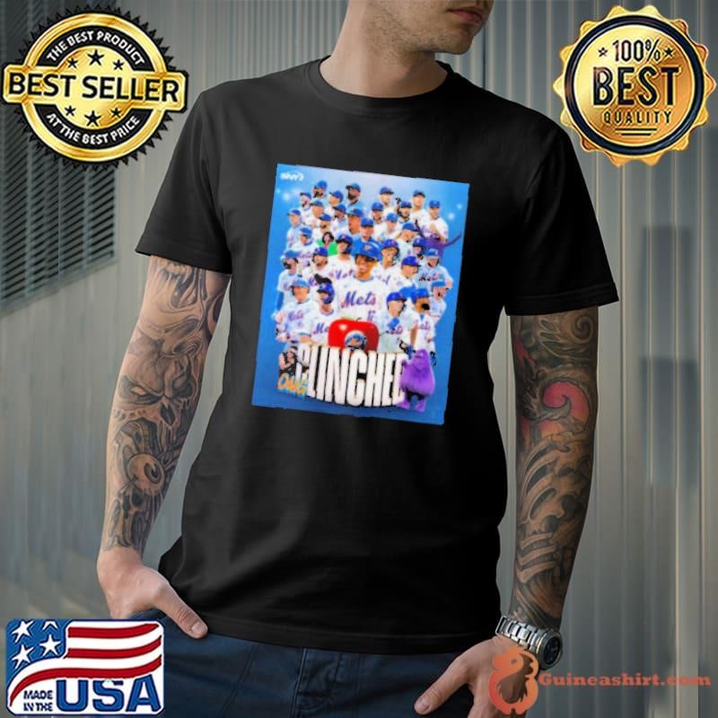 The New York Mets Clinched Are Headed To Postseason 2024 MLB National League East Division Poster shirt