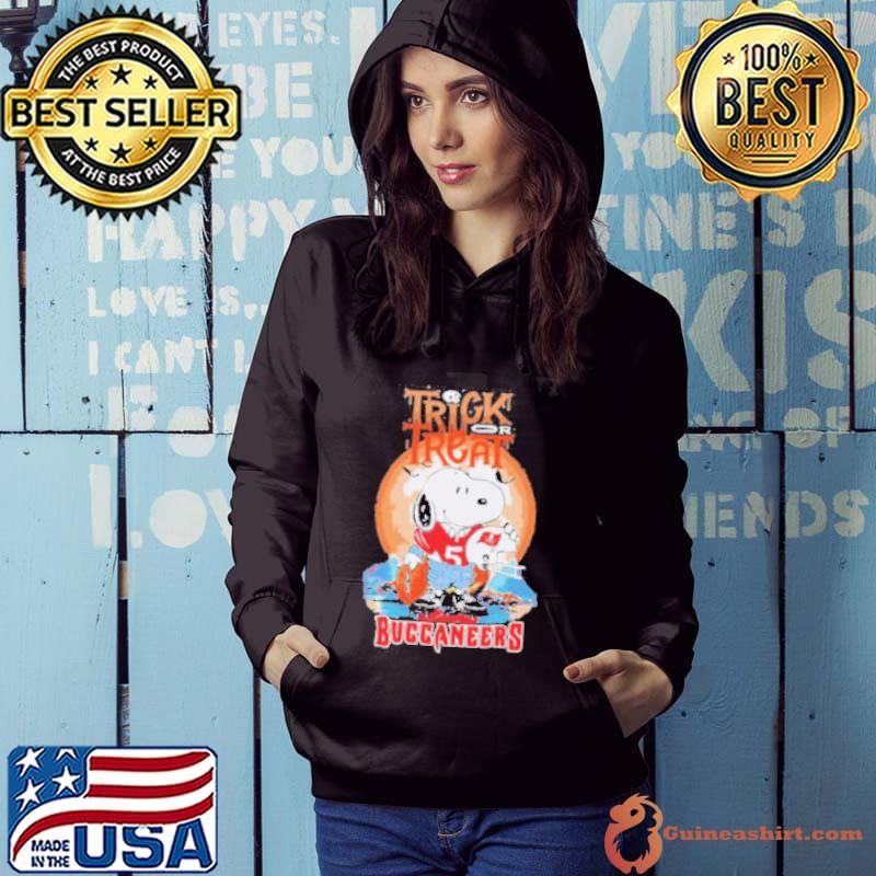 Trick Treat Snoopy Teams Tampa Bay Buccaneers Halloween Hoodie