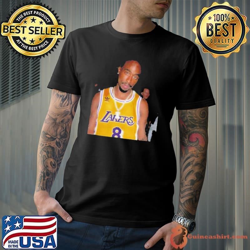 Tupac Los Angeles Lakers Goat shirt