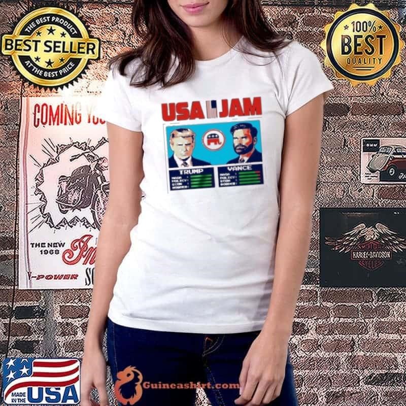 USA Jam Trump Vance 2024 Election Shirt