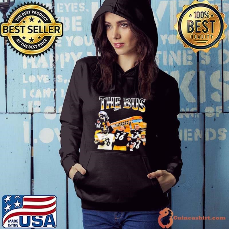 Vintage 90S Graphic Jerome Bettis Pittsburgh Sports Design Hoodie