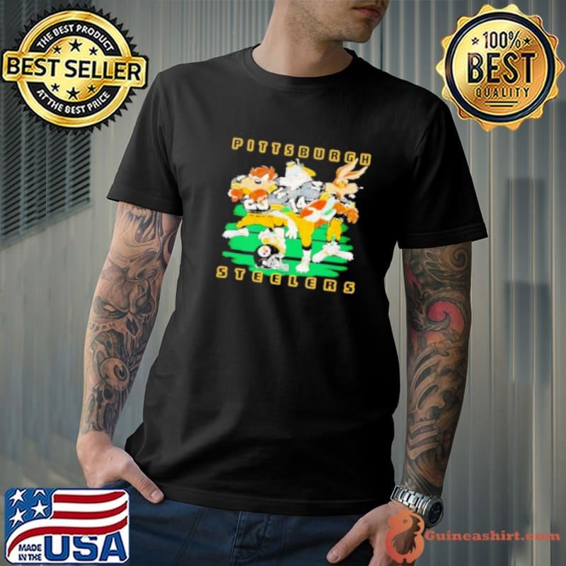 Vintage Pittsburgh Sunday Football Cartoon Shirt