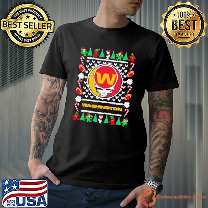Washington Football Team Grateful Dead Ugly Christmas shirt