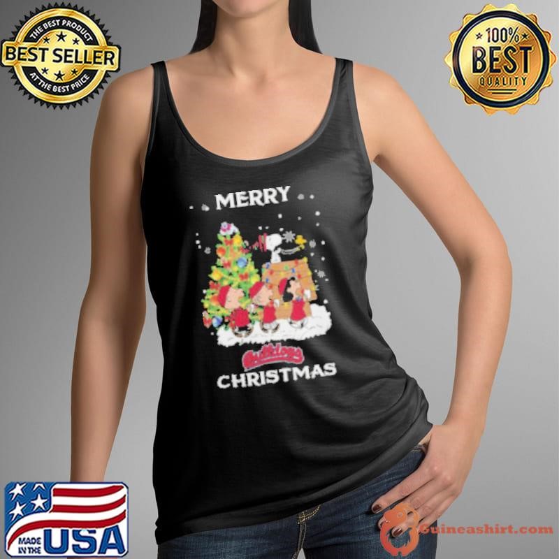 2024 Fresno State Bulldogs Snoopy And Friends Merry Christmas Tank Top