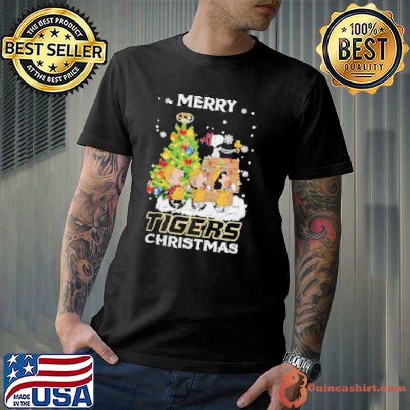 2024 Missouri Tigers Snoopy And Friends Merry Christmas Shirt