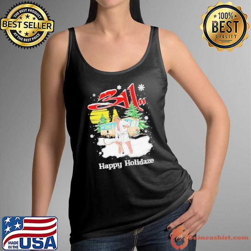 311 Happy Holidage 2024 Snows Merry Christmas Shirt