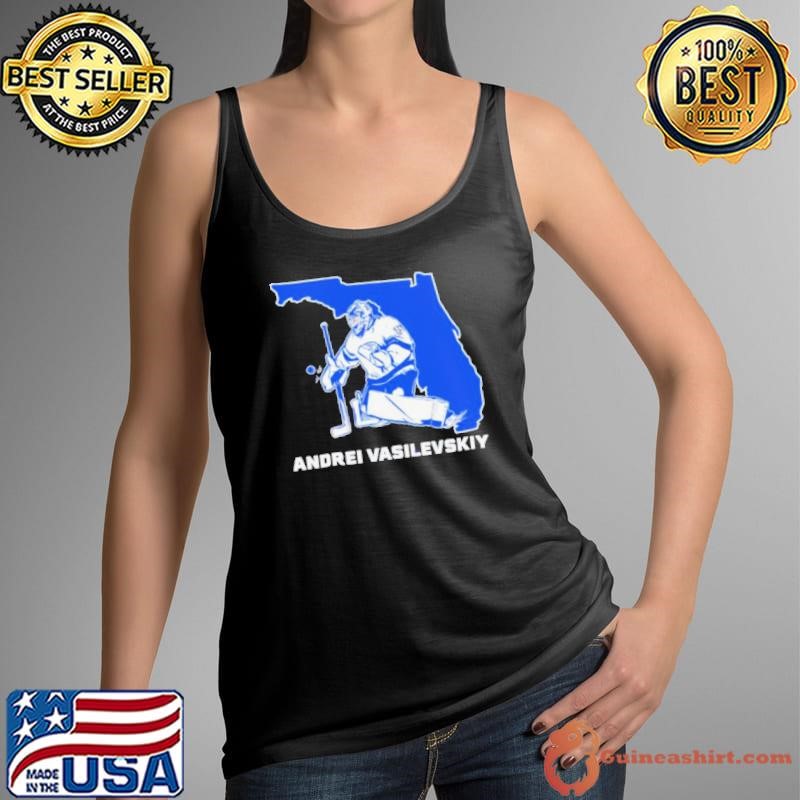 Andrei Vasilevskiy Tampa Bay Lightning State star Tank Top