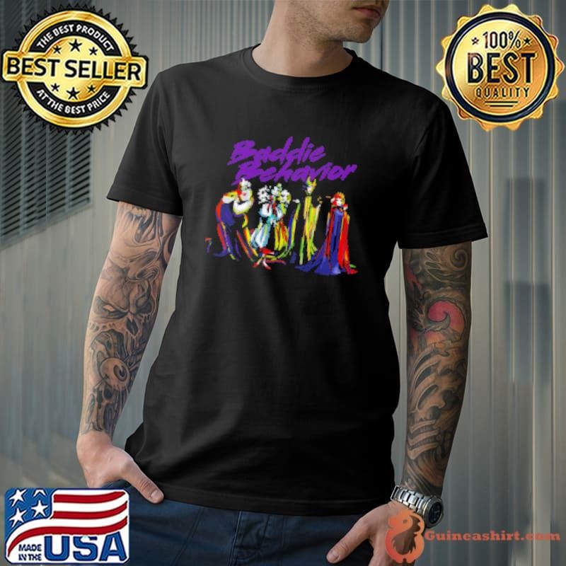 Baddie Behavior Disney Villains Ursula Cruella Maleficent Evil Queen for Film Lover Unisex