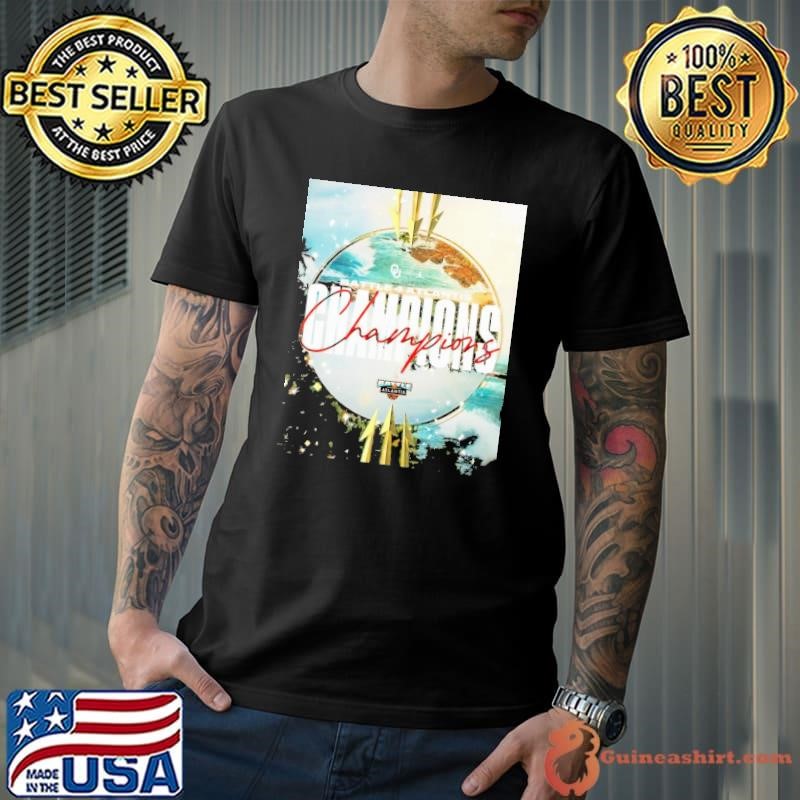Battle 4 Atlantis Champions Oklahoma Sooners men’s basketball 2024 Poster shirt