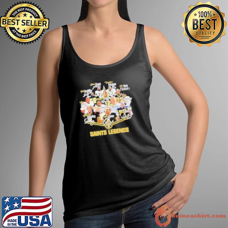 Best New Orleans Saints Legends signatures shirt