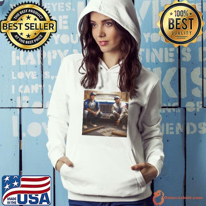 Best Shohei Ohtani and Mookie Betts Dodgers Are 1 Win Away From Becoming World Series Champs Poster shirt
