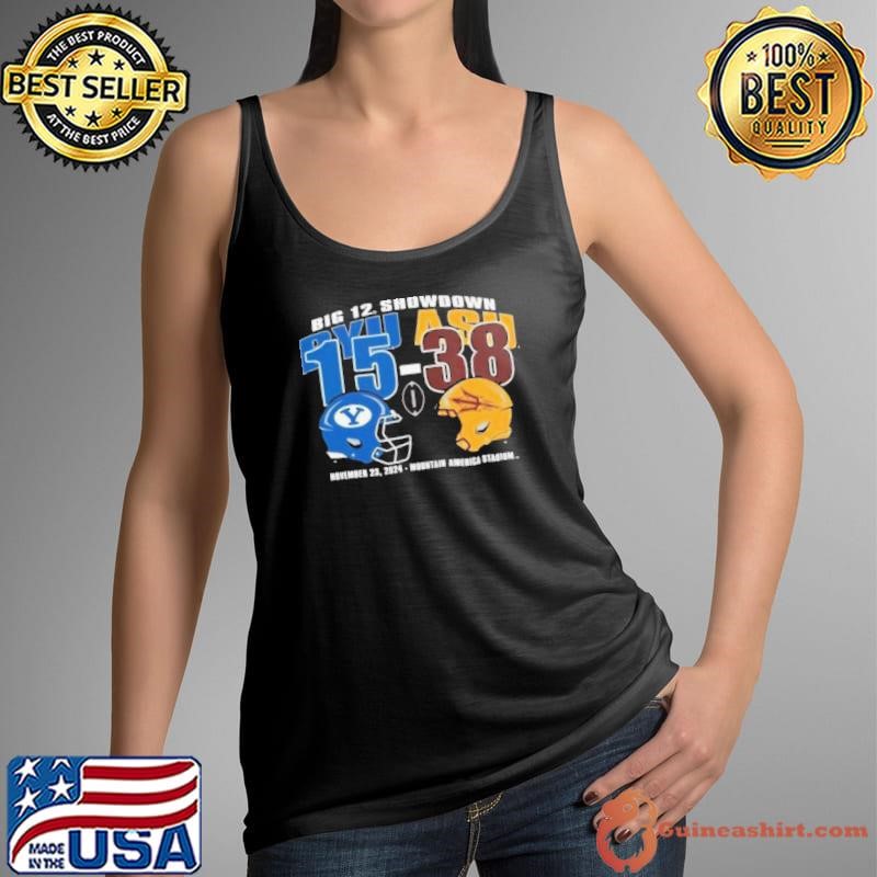 Big 12 Showdown 2024 ASU 28 23 BYU Score Tank Top