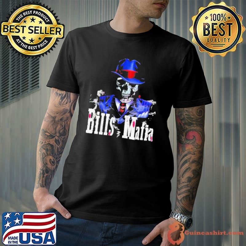 Bills Mafia Skull Smoking Football Unisex