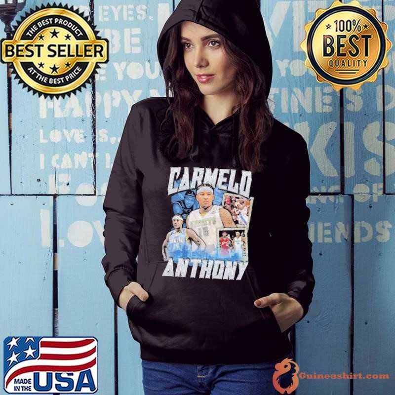 Carmelo Anthony Denver American former professional basketball Retro Vintage Hoodie