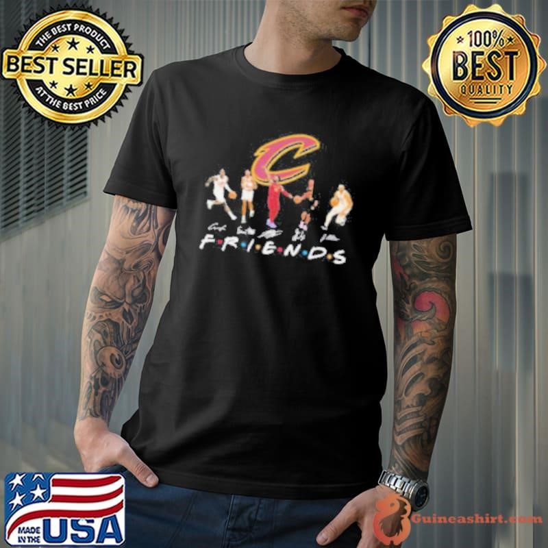 Cleveland Cavaliers Friends Signature Shirt