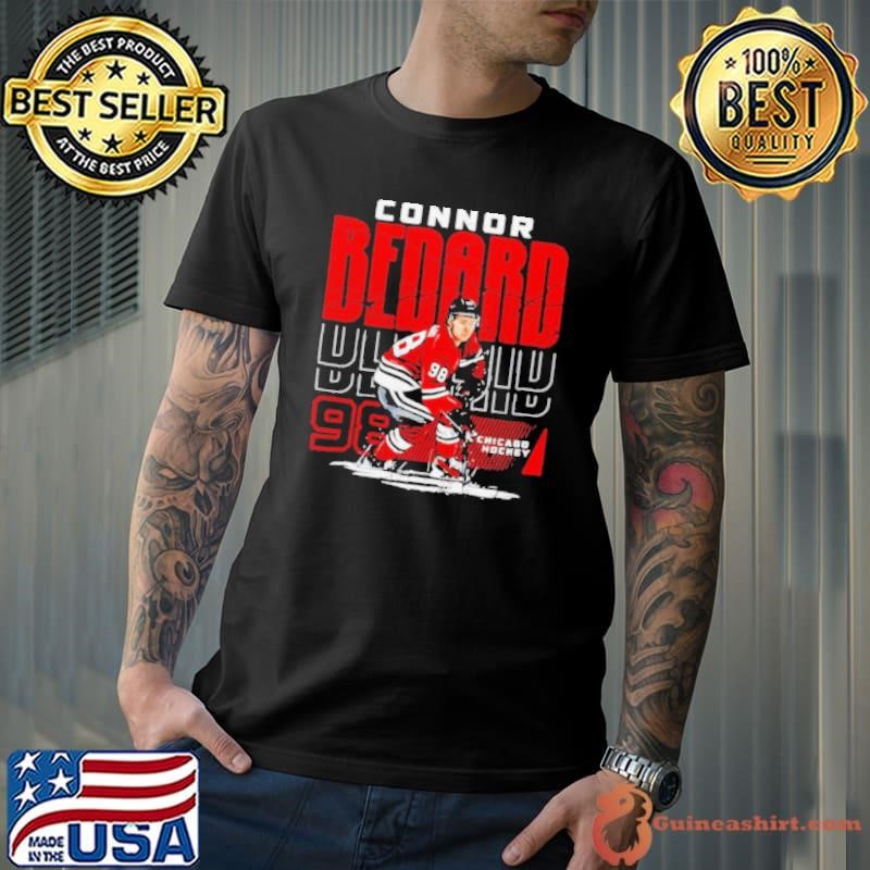 Connor Bedard 98 Chicago Blackhawks Hockey repeat shirt