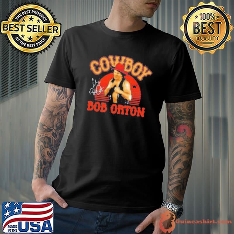 Cowboy Bob Orton Jr signature retro Unisex
