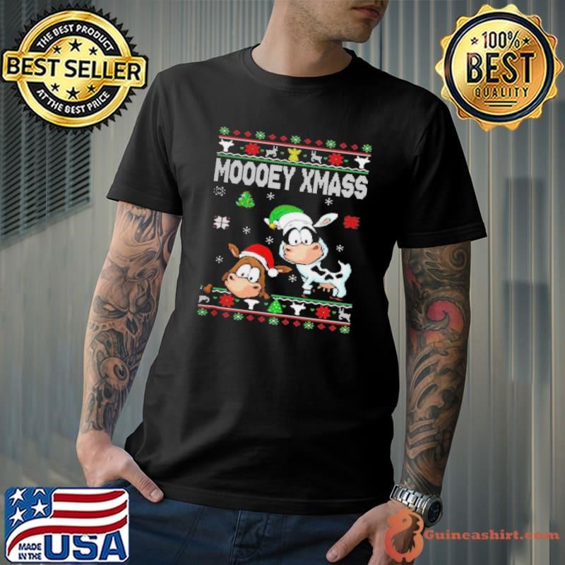 Cows Moooey Xmass Ugly Christmas Unisex