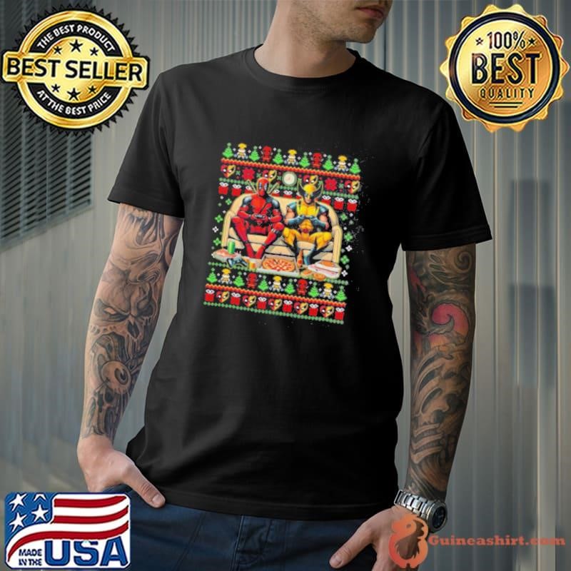Deadpool Wolverine Christmas Shirt