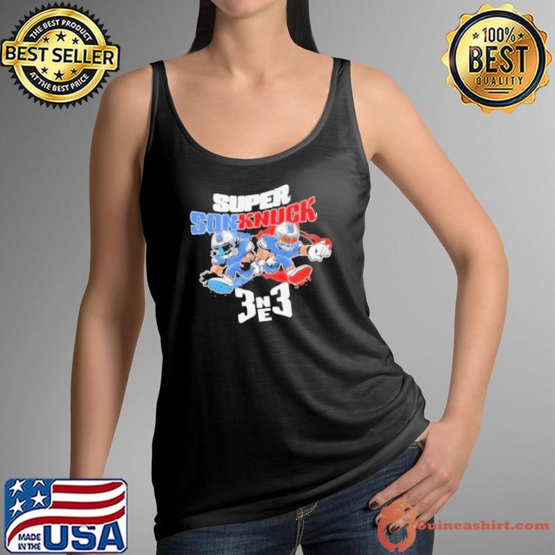 Detroit Lions Super Son knuck 3ne3 Tank Top
